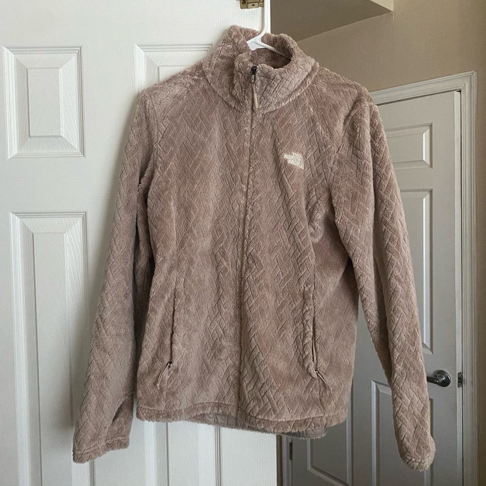 Beige North Face Jacket